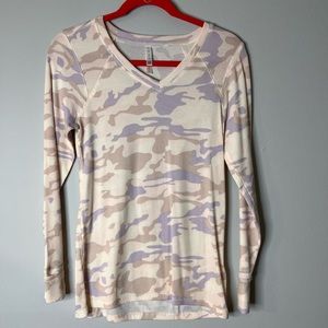 CAMO Long Sleeve Top